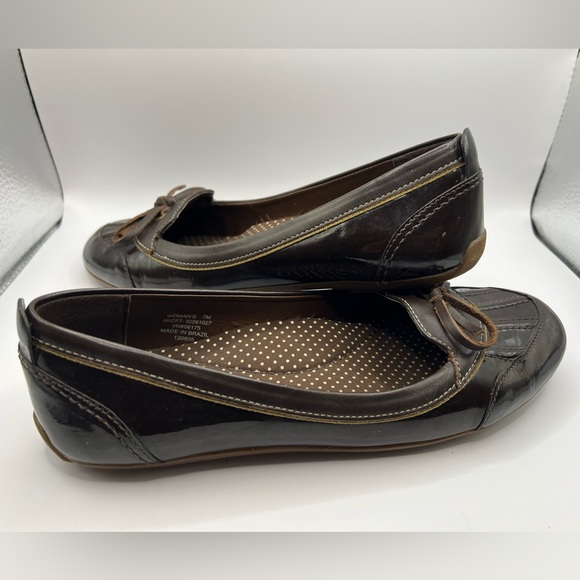 L.L. Bean Patent Leather Ballet Flats, Women’s size 7M - Picture 4 of 6